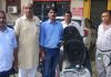 बिरोजा फैक्ट्री मालिक राजेश शर्मा के वाहन से 75 हजार ले उड़ा चोर, सीसीटीवी में कैद