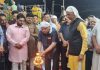 श्री हनुमान जयंती पर बड़े हनुमान मंदिर में सुंदरकांड का पाठ व संकीर्तन करवाया