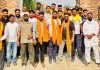 शिवसेना सर्वधर्म पार्टी की मीटिंग जि़ला प्रधान जावेद खान की अध्यक्षता में हुई