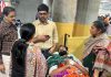 डॉ. बलजीत कौर ने एस्कॉर्ट गाड़ी से घायल मरीजों का पूछा हाल