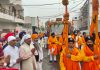 कैबिनेट मंत्री ब्रह्म शंकर जिंपा ने नगर कीर्तन में की शिरकत