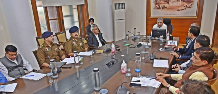 Chief Secretary emphasizes