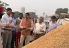 ख़ाद्य और सिवल सप्लाईज़ के प्रमुख सचिव द्वारा पटियाला, संगरूर और मलेरकोटला में धान के खरीद कामों का जायज़ा