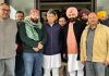 सांसद मुनीश तिवारी से मिले ब्लॉक कांग्रेस अध्यक्ष दीपक सलवान