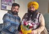 सरबजीत मक्कड़ को बीजेपी राज्य वित्त कमेटी का सदस्य नियुक्ति किए जाने पर भाजपा एनजीओ सेल के राज्य संयुक्त सचिव राजेश मनन ने दी बधाई