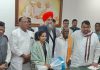 पंजाब विधानसभा के अध्यक्ष द्वारा तेलंगाना विधानसभा के अध्यक्ष के साथ चर्चा