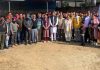 पठानकोट में हो रही राहुल गांधी की रैली में शामिल होने के लिए मुकेरियां से कार्यकर्ताओं का जत्था रवाना