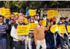 DELHI CM MARCH IN ROW OVER TEACHERS FINLAND TRIP