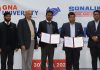 MOU signed between GNA University and Sonalika for advanced student training and placements