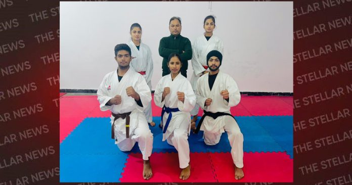 Karate-trainees