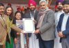 प्रमुख समाज सेवी संजीव अरोड़ा सम्मानित