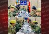 SSP DODA HOLDS CRIME/SECURITY REVIEW MEETING AT CONFERENCE HALL PCR DODA