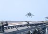 NAVAL PILOTS CARRIED OUT LANDING OF LCA(Navy) ON INS VIKRANT