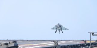 NAVAL PILOTS CARRIED OUT LANDING OF LCA(Navy) ON INS VIKRANT