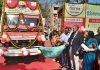स्वास्थ्य मंत्री ने एचआईवी/एड्ज़ के प्रति लोगों को जागरूक करने के लिए 11 जागरूकता वैनों को किया रवाना