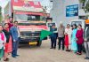 स्वास्थ्य विभाग पंजाब द्वारा एड्स जन जागरूकता मुहिम के तहत वैन भेजी गईं