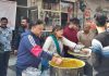 महाराज अग्रसेन सेवा शक्ति संगठन ने महाशिवरात्रि पर्व पर लगाया लंगर