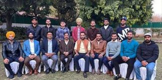 Sports Minister Meet Hayer honours Indian Hockey players