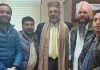 प्रतिज्ञा एक नई सोच संस्था के पदाधिकारियों ने विधायक घुम्मण के साथ स्वास्थ्य मंत्री बलबीर सिंह से की भेंट