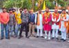 शिव सेना हिंदुस्तान के राष्ट्रीय अध्यक्ष पवन गुप्ता हिंदू संगठनों को एक मंच पर लाने हेतु होशियारपुर पहुंचे