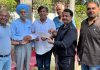 कैबिनेट मंत्री जिंपा ने राजपूत सभा होशियारपुर को सौंपा 3 लाख रुपए का चैक