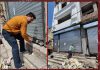 नियमों को ताक पर रखकर बनाई जा रही इमारत सील, निगम टीम ने की कार्यवाही, चिपकाए नोटिस