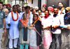 कैबिनेट मंत्री जिंपा ने वार्ड नंबर 10 के श्री रविदास नगर में 20 लाख 45 हजार रुपए की लागत से गली का निर्माण शुरु करवाया