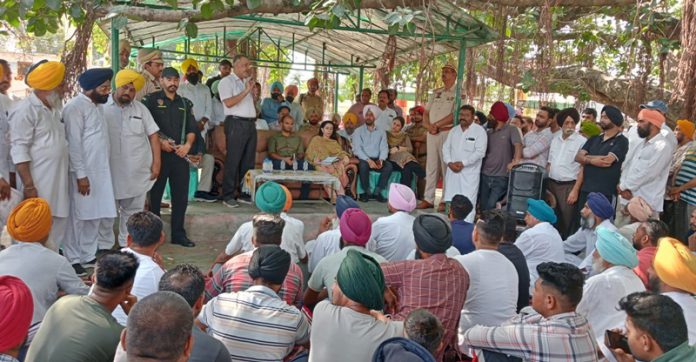 Health Minister Dr Balbir Singh at Sarkar
