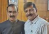 टौणी देवी में डिग्री कॉलेज को मंजूरी देने के लिए राजेंद्र राणा ने जताया मुख्यमंत्री का आभार
