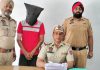 लालपुर का जितंदर निंदू देसी पिस्टल व जिंदा कारतूस सहित गिरफ्तार