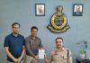 एसएसपी चाहल ने भरा भोजन उतना ही लें थाली में व्यर्थ ना जाये नाली में संकल्प पत्र