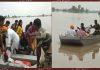 FLOOD RESCUE EVACUATION OPS BY BORDER SECURITY FORCE