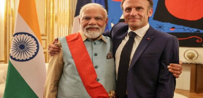 france pm award to pm modi