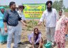 रेंज अधिकारी ने तीन एकड़़ में पुरातन कम हो रहे आम,टाहली, आंवला, बहेड़ा व अन्य पौधे लगाने की शुरूआत की