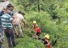 नेशनल हाईवे चंडीगढ़-मनाली पर 500 फीट नीचे खाई में गिरी कार, 3 की मौत