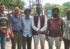 संघर्ष कमेटी की ओर से इसरों के विज्ञानियों को दी गई बधाई