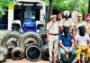 पुलिस ने साबी व किंदर को किया गिरफ्तार, चोरी के टायर, रिम व ट्रैक्टर टराली बरामद