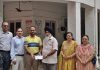 नार्थ जोन बैंक स्टाफ कोआप्रेटिव थ्रीफ्ट एंड क्रैडिट सोसायटी ने सांझी रसोई में दिया 21 हजार का योगदान