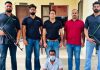 एजीटीएफ द्वारा उत्तर प्रदेश की एसटीएफ के साथ साझे ऑपरेशन दौरान माफिया डॉन ध्रुव कुंटू का नज़दीकी साथी गिरफ़्तार