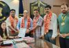 शिवसेना ने माता चिंतपूर्णी के मेलों दौरान शराब व मीट की दुकानें बंद रखने संबंधी जिलाधीश को दिया ज्ञापन