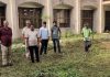 तहसील कंपलेस्स में सफाई कर्मचारियों ने की सफाई