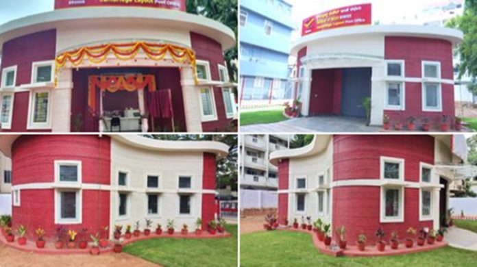 pm tweets 3d printed office at bengluru