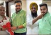 नवनियुक्त भाजयुमो जिला अध्यक्ष शिवम ओहरी ने चंडीगढ़ में भाजपा नेताओं से की भेंट