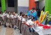 अखंड भारत दिवस के उपलक्ष्य पर सर्वहितकारी विद्या मंदिर में शहीदों को किया नमन