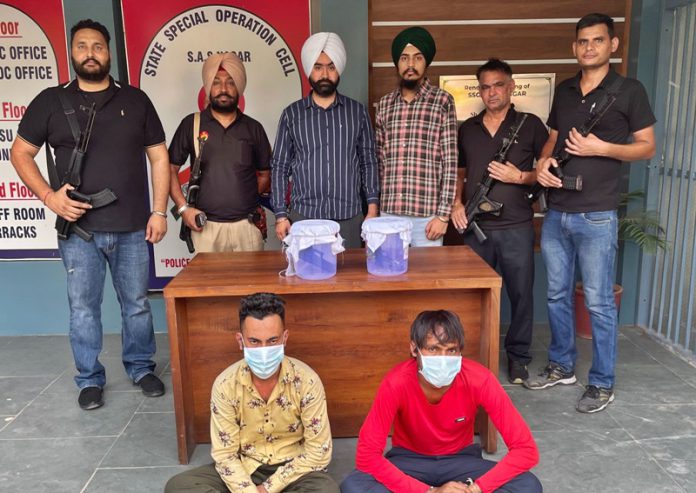 PUNJAB POLICE BUST EXTORTION