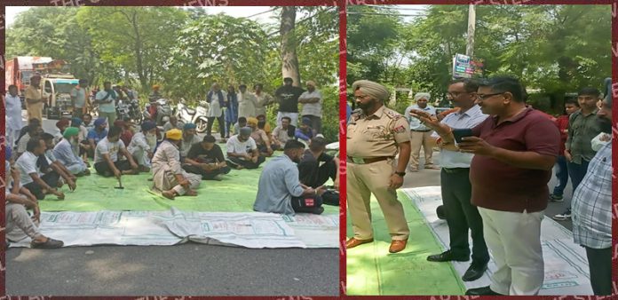bijli protest