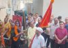 श्री कृष्ण जन्माष्टमी के उपलक्ष्य में प्रभात फेरी निकाली