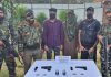 Police arrests 02 terrorists in Baramulla, arms and ammunition recovered