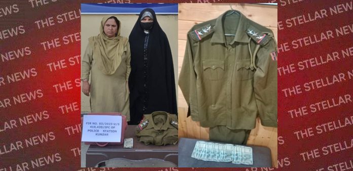 j&k women fake poloce