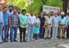 राजस्व पटवार यूनियन ने सेवानिवृत्त पटवारी कानूनगो साथियों के साथ की बैठक